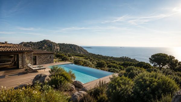 Trouver une maison front de mer à Porto-Vecchio